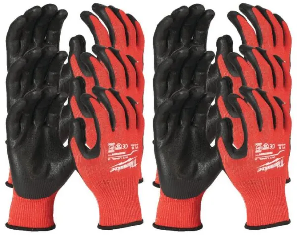 Milwaukee Hansker Kat. 3 XXL/11 I 12 par