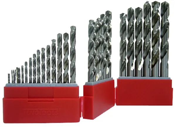 Teng Tools Metallborebitssett 1,0–13,0 mm DB034