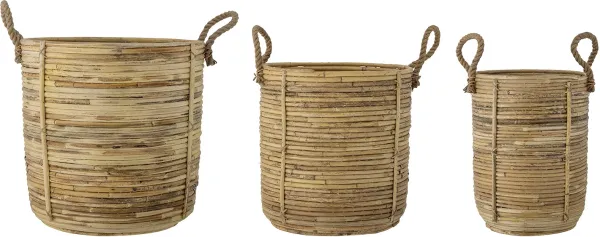 Tesser, Kurv, natur, rattan