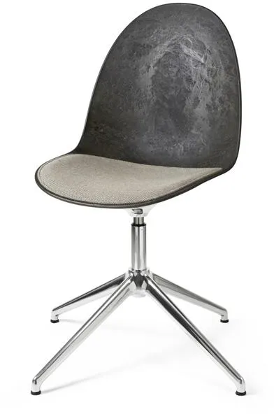 Mater Eternity Swivel Spisebordsstol Aluminium M. Polstret Sete 218 Beige